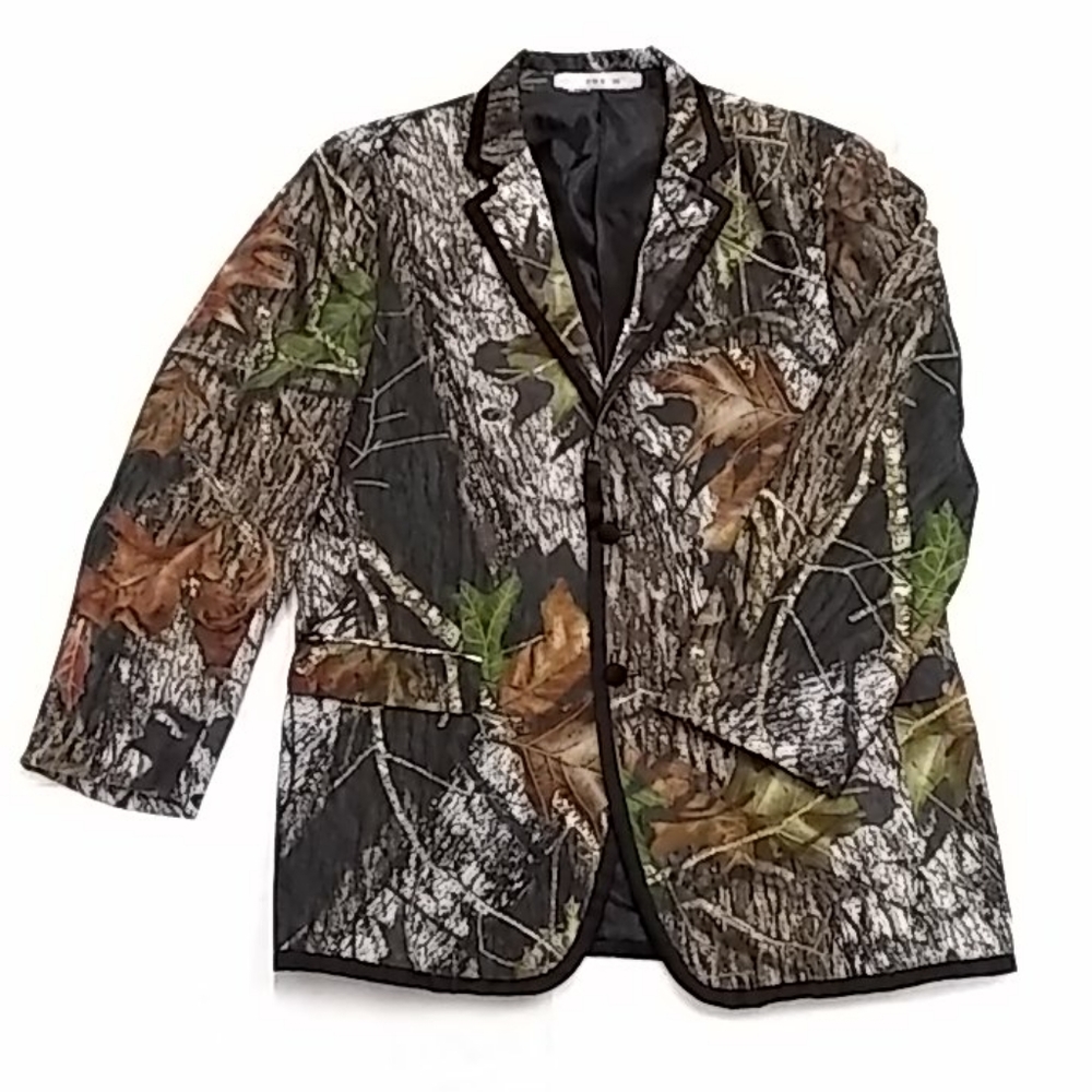 Men's camouflage tuxedo